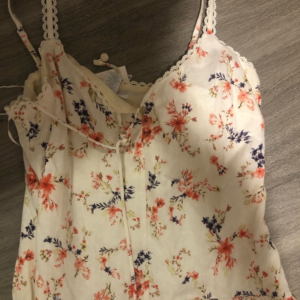 Caroline Constas Floral Maxi Dress – Women's Sz M – NWT | Resort Vacation - Picture 6 of 7